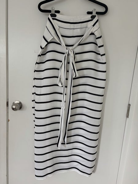 Smith & Western striped wrap skirt szL Carousel 2