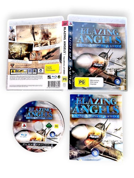 Blazing Angels: Squadrons of WWII (PS3) *EXCELLENT & COMPLETE* Carousel 1