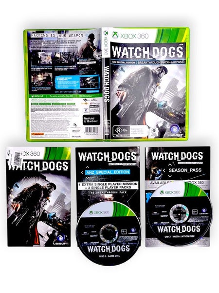Watch Dogs (Xbox 360) *COMPLETE* Carousel 1