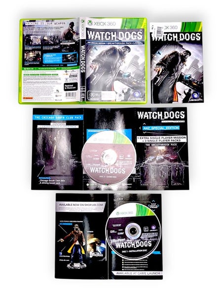 Watch Dogs (Xbox 360) *COMPLETE* Carousel 2