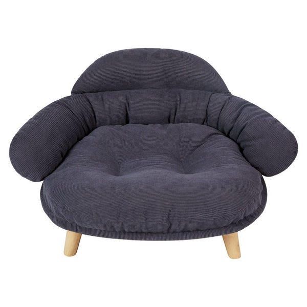 Pawz Elevated Pet Dog Cat Sofa Bed Couch Xl Size Grey Carousel 1