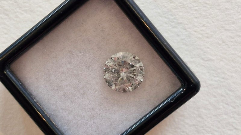 $1 RES * Valuation $12,362.00 * 1.70ct Round Large WHITE Diamond Loose IGL CERT Carousel 1