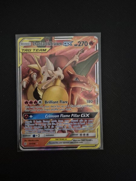 CRAZY 2 DAY $1 RESERVE pokemon tcg Charizard and Braixen Tag Team Carousel 1