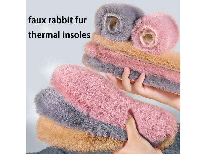 Thickened Plush Insoles For Snow Boots Unisex Warm Comfort Carousel 2