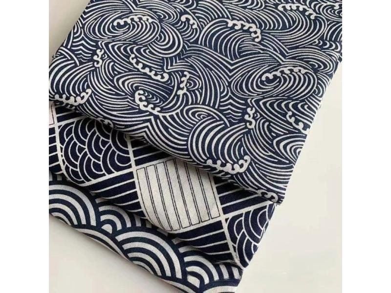 Cotton Linen Fabric For DIY Sewing Table Cloth Curtains Bags Carousel 2