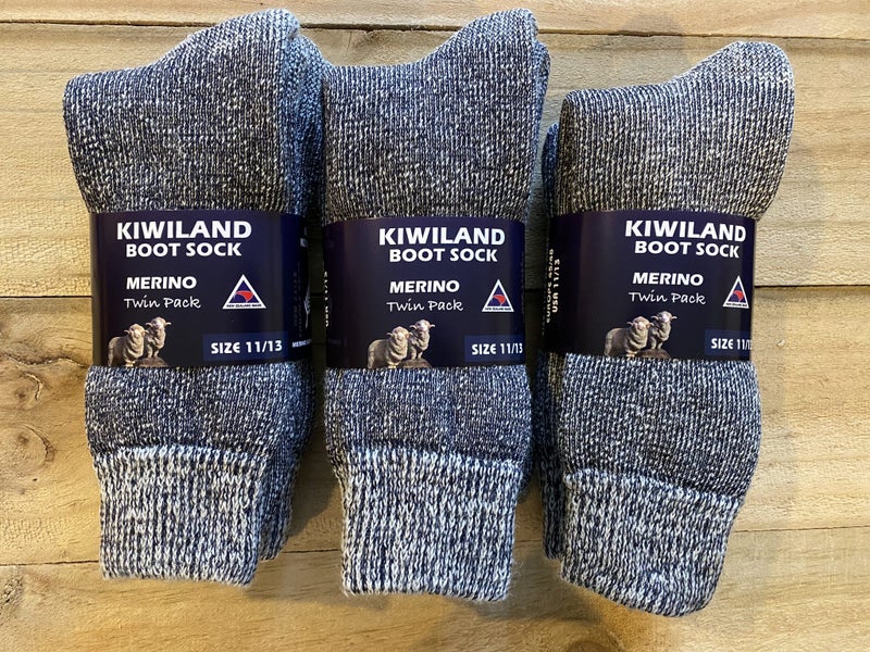 Merino Socks 6 Pair Pack Size 11 to 13 Carousel 1