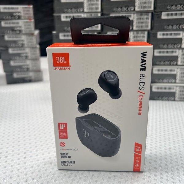 JBL Wave Buds True Wireless Earbuds (Black) – NEW Carousel 2