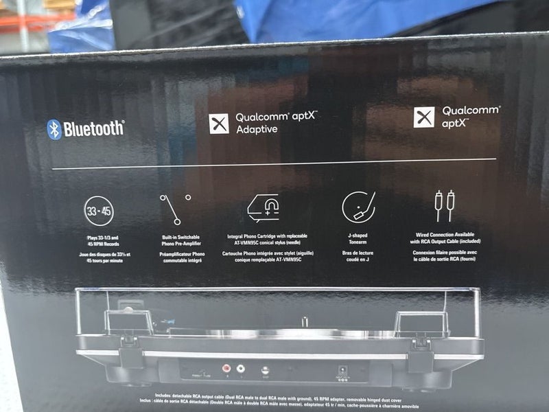 Audio-Technica LP70XBT Automatic Wireless Turntable (Black/Silver) *NEW* Carousel 2