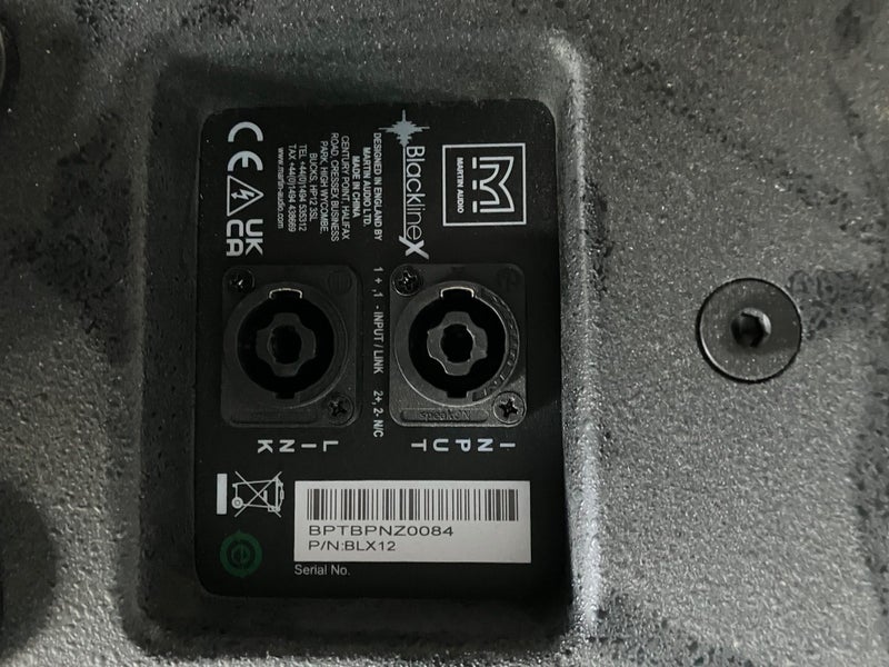Martin Audio Blackline X12 12" Passive PA Speakers Carousel 2
