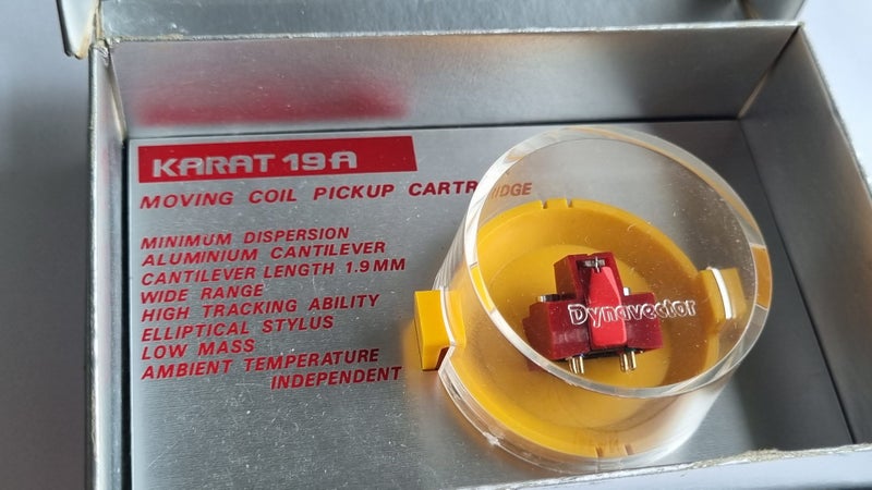 $1 Reserve: Dynavector Karat 19A MC Cartridge - For Parts or Re-tip Carousel 2