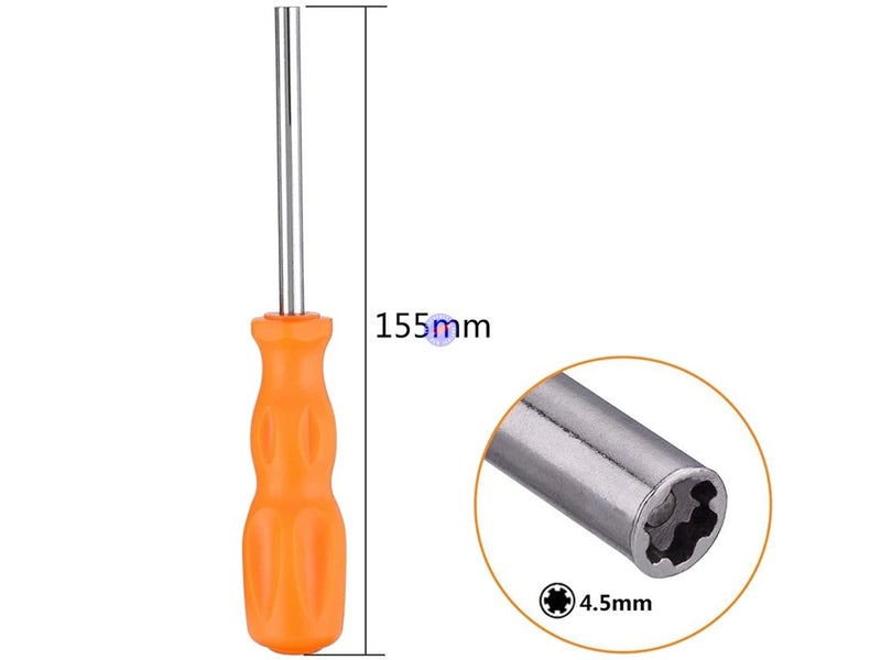 Handled 4.5mm Nintendo NES SNES N64 Gamecube game security bit screwdriver tool Carousel 11