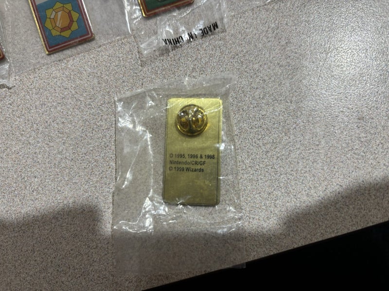 Pokémon Trading Card Game - Gym Leader Badges - original from 1999/2000 Carousel 2