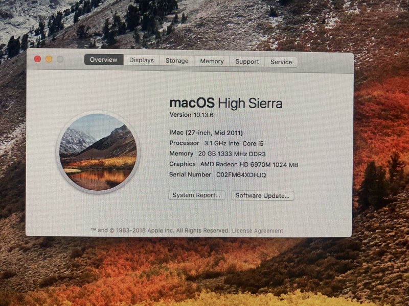 $1 Res. iMac 27” Mid 2011 Carousel 2