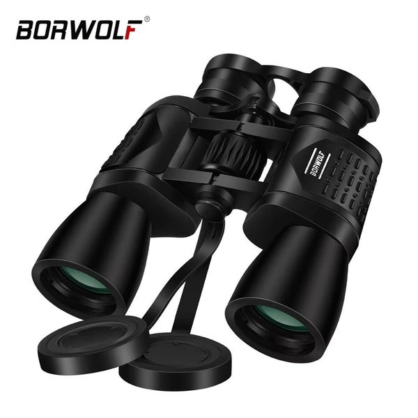 Borwolf 10X50 HD Professional Binoculars with 26mm Eyepiece - high quality Carousel 1