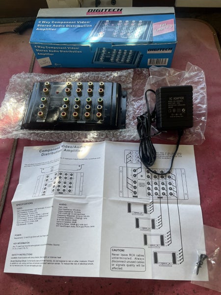 Video and audio distribution amplifier Carousel 1