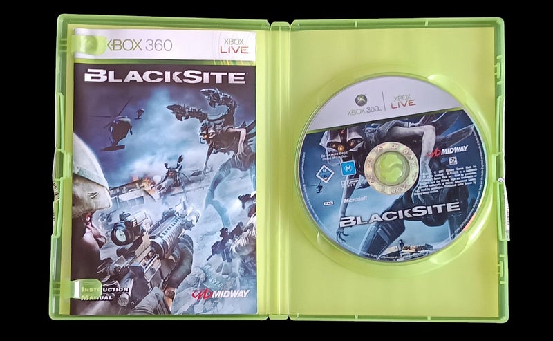 BlackSite (Area 51) Xbox 360 * mint* complete Carousel 2