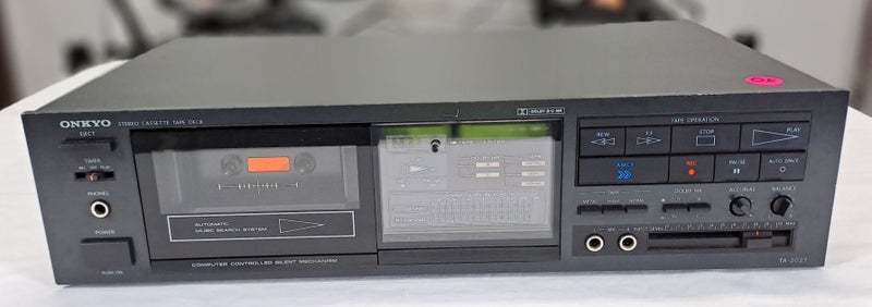 Onkyo TA-2026 Stereo Cassette Tape Deck Carousel 2