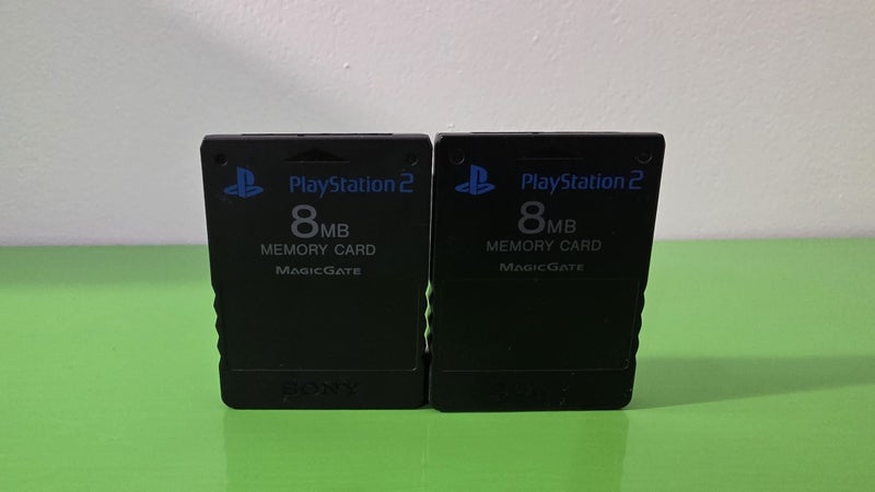 Official Sony PS2 8 MB Memory Card x2 Carousel 1