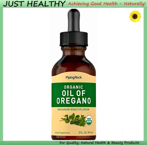 OREGANO OIL - LIQUID FORM - ORGANIC - 352 SERVES - VALUE! Carousel 1