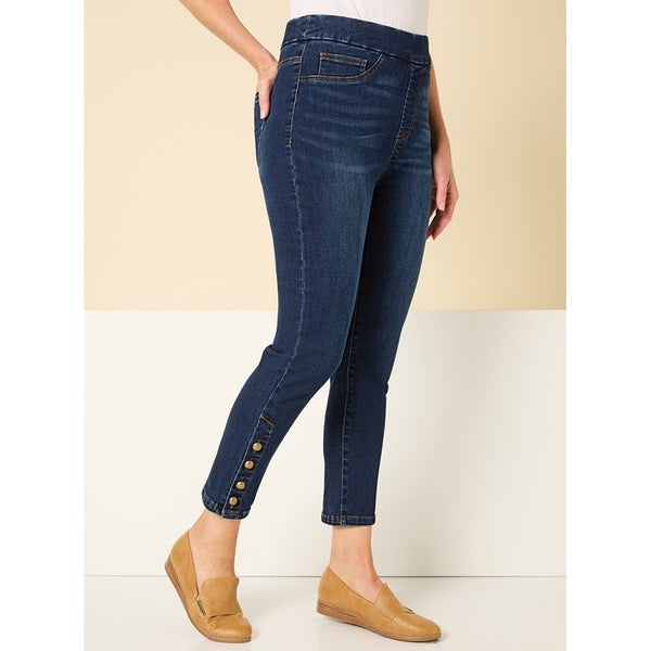 You're all set for Winter - x2 pairs of Jeans - Size 20 - Black and Dark Wash