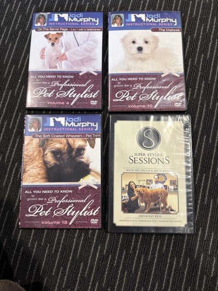 4 Dog Grooming DVD’s Carousel 1