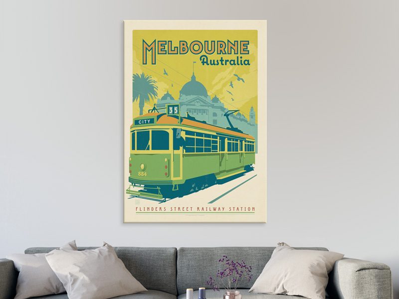 Retro - Australia - Vintage - Pop Art - Melbourne - Wall Art - Art Prints Carousel 2