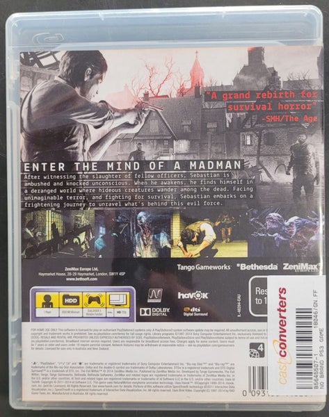 The Evil Within PS3 Game Carousel 4