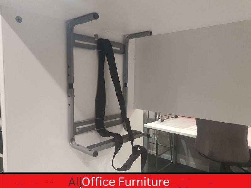 Under Desk PC / CPU Holder, Adjustable, with Strap Carousel 1