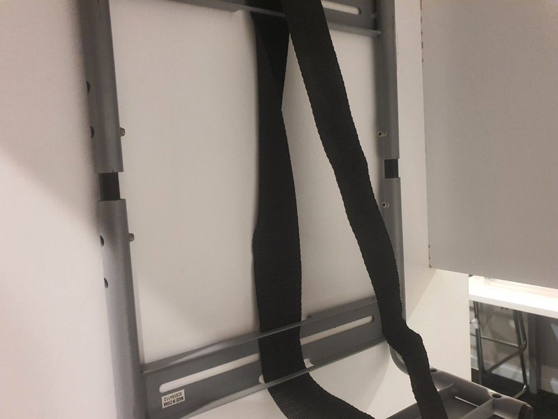 Under Desk PC / CPU Holder, Adjustable, with Strap Carousel 2