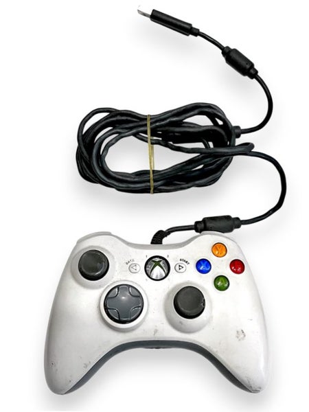 GENUINE MICROSOFT XBOX 360 WIRED CONTROLLER (RARE - FAULTY) Carousel 1