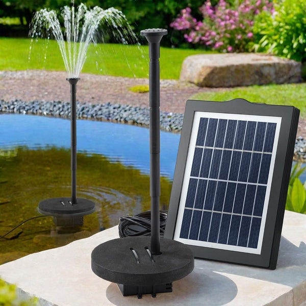 Gardeon Solar Pond Pump Water Fountain Bird Bath Carousel 2