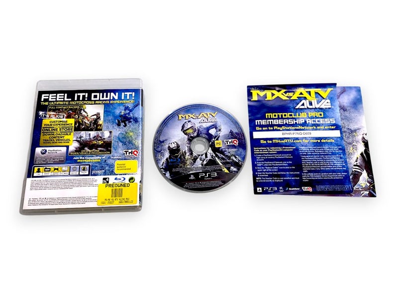 MX vs ATV Alive (PS3) Carousel 2