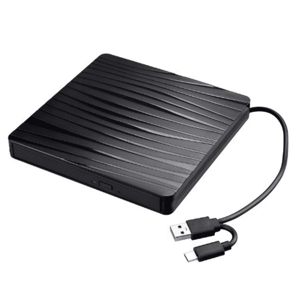 External Cd/Dvd Drive for Laptop Plug and Play Cd Burner Usb 3.0 and Type - C Carousel 1
