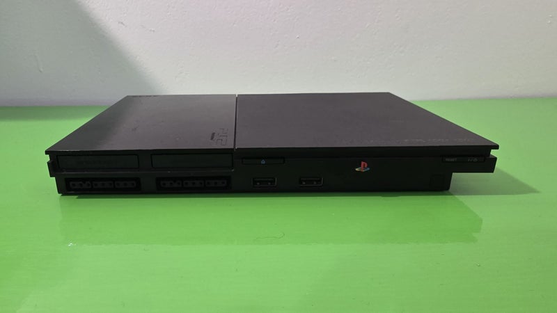 PS2 SLIM Console with Controller and Memory Card Carousel 2