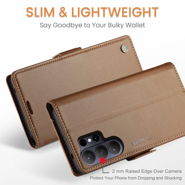 CaseMe Retro Wallet Case for Samsung Galaxy S26 / S25 Series Carousel 2