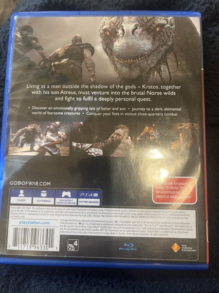 PS4 GOD OF WAR GAME Carousel 2