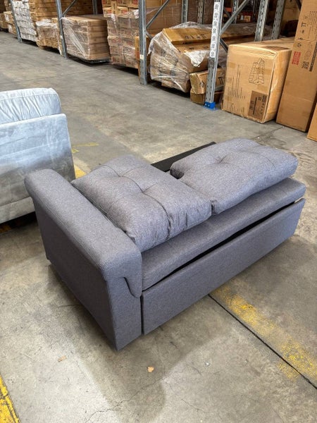 Grey Sofa Chaise - pull out Carousel 3