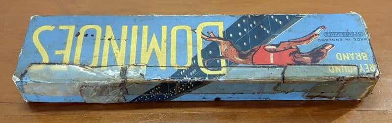 Vintage Greyhound Brand Dominoes - Spear's Games - Made in England Carousel 2