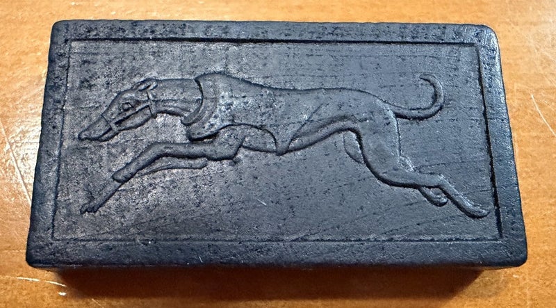 Vintage Greyhound Brand Dominoes - Spear's Games - Made in England Carousel 6
