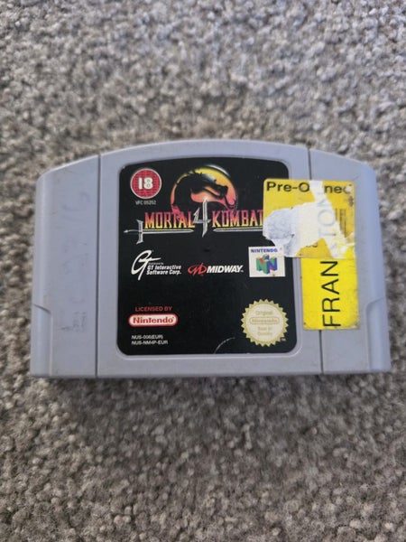 Mortal Kombat 4 N64 Carousel 1