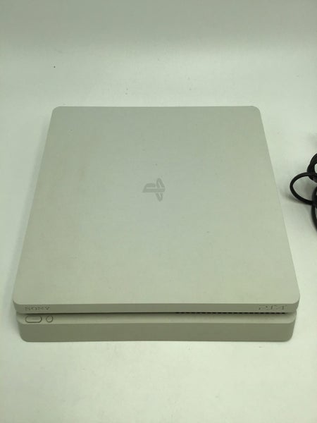 * White 500GB Slim PS4 Console w/ Controller & Cables! * Carousel 2
