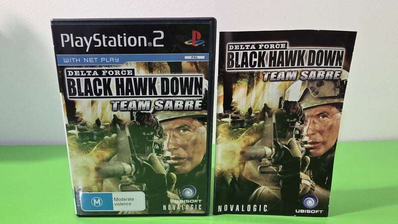 Delta Force Black Hawk Down Team Sabre PS2 Carousel 1