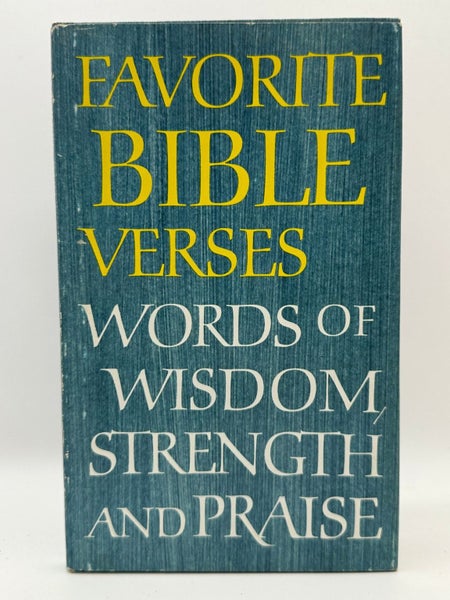 Favorite Bible Verses: Words of Wisdom, Strength and Praise by Kitty McDonald... Carousel 1