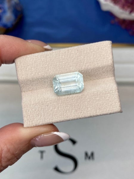 $1RES ~ $1800 Buy Now * 8.15ct Aquamarine Skardu Valley Origin Carousel 5