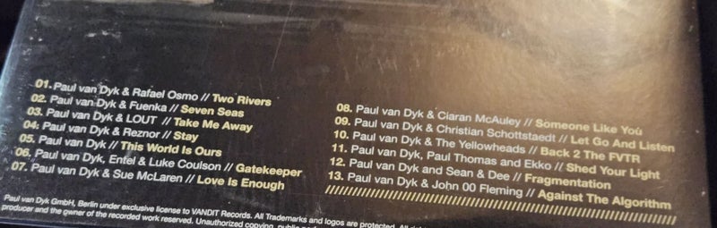 Paul van Dyk – This World Is Ours (3xLP Splatter) Progressive Trance, Trance Carousel 2