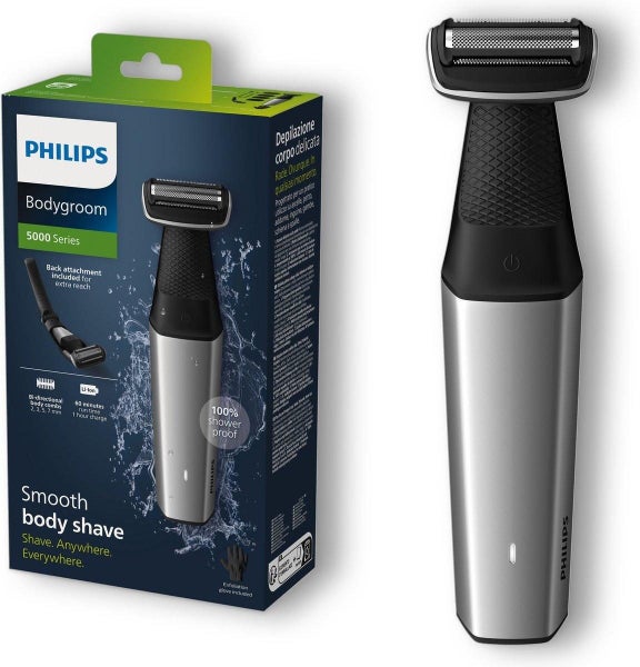 Philips: Bodygroom Showerproof Groin & Body Trimmer Series 5000 (BG5021/16) Carousel 1