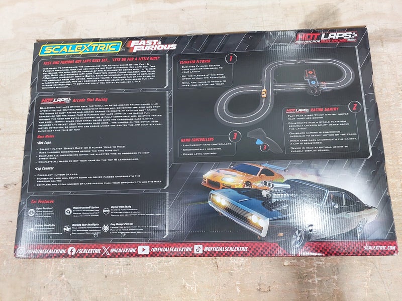 Scalextric Hot Laps Fast & Furious Race Set – 1:32 Scale Carousel 5