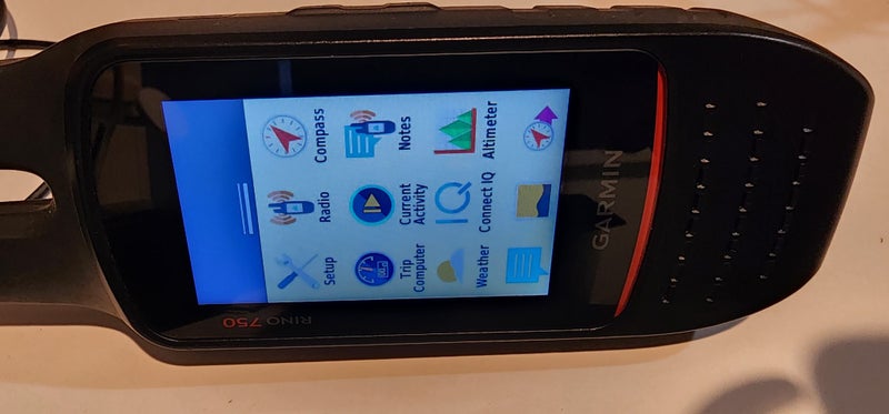 Garmin Rino 750 handheld GPS and radio unit for sale. Carousel 2