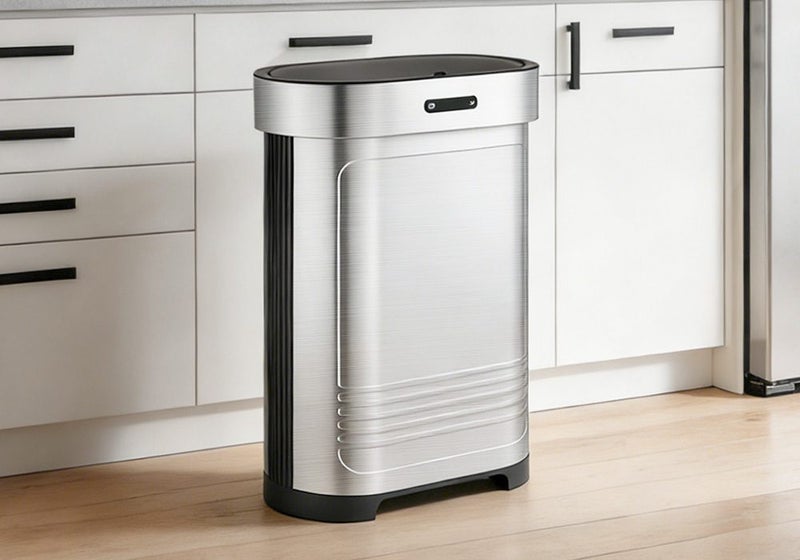 60L Auto Motion Sensor Rubbish Bin Carousel 2