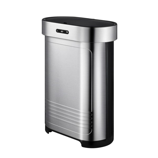 60L Auto Motion Sensor Rubbish Bin Carousel 13
